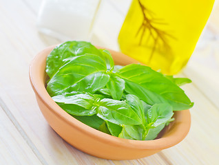 Image showing fresh basil