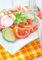 Image showing fresh salad