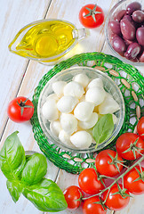 Image showing ingredients for caprese