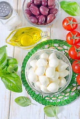 Image showing ingredients for caprese