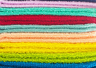 Image showing color towels