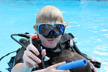 Image showing Scuba diver