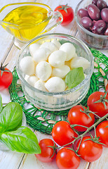 Image showing ingredients for caprese