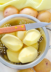 Image showing raw potato