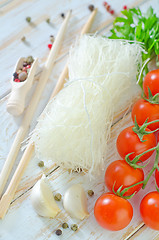 Image showing rice noodles