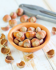 Image showing hazelnuts