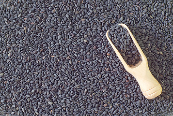 Image showing black sesame