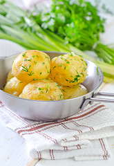 Image showing boiled potato