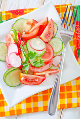 Image showing fresh salad