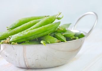 Image showing green peas