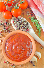 Image showing tomato sauce