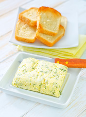 Image showing butter with garlic
