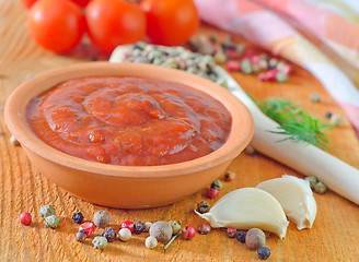 Image showing tomato sauce