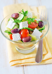 Image showing greek salad