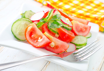 Image showing fresh salad