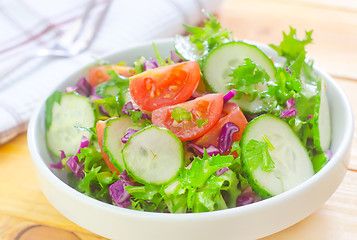 Image showing fresh salad