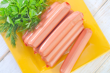 Image showing sausages