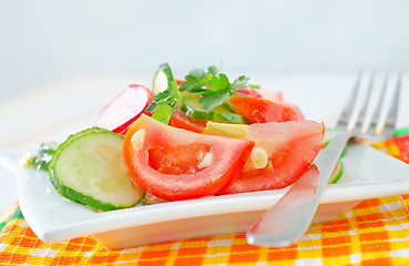 Image showing fresh salad