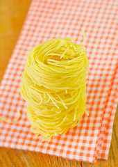 Image showing raw pasta 