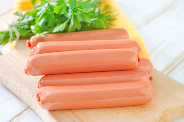 Image showing sausages