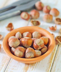 Image showing hazelnuts