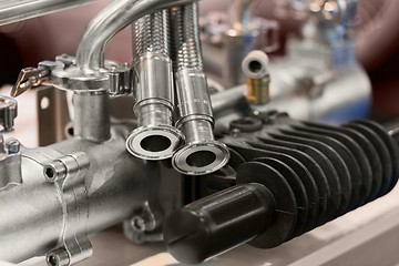 Image showing Automotive tools in the workshop