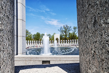 Image showing WWII USA Memorial