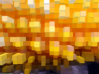 Image showing yellow abstract texture
