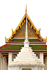 Image showing roof     in   bangkok  thailand incision of the  