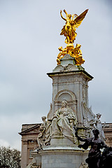 Image showing historic   marble   in old city of london england