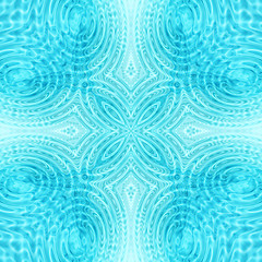 Image showing Abstract water ripples pattern