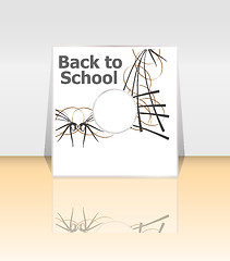 Image showing Back to school word, education concept