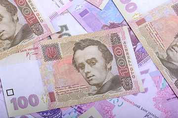 Image showing Ukrainian money background