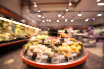 Image showing Fruits in grocery store