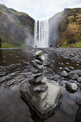 Image showing Icelandic waterfall