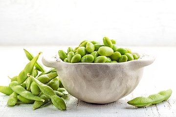 Image showing bowl of green beans