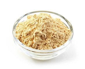 Image showing bowl of maca powder