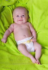 Image showing Baby smile