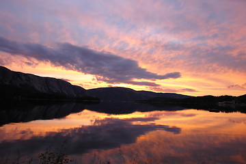 Image showing Sky after sunset