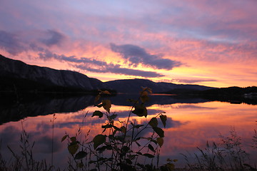 Image showing Sunset Lake nisser