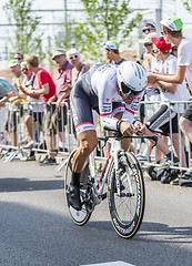 Image showing The Cyclist Fabian Cancellara - Tour de France 2015