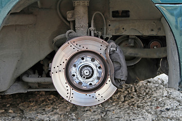 Image showing Disc brakes