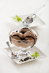 Image showing Chocolate Ice cream