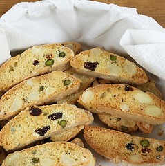 Image showing Cantucci cookies