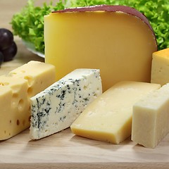 Image showing Cheeses