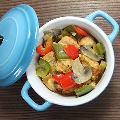 Image showing Chicken and  vegetables