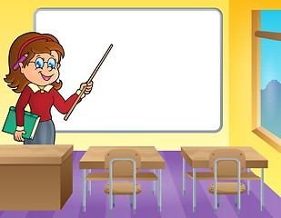 Image showing Woman teacher theme image 4