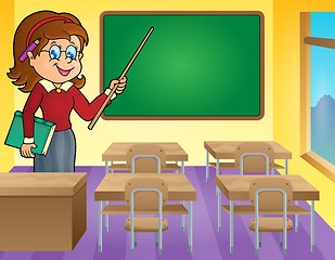 Image showing Woman teacher theme image 3