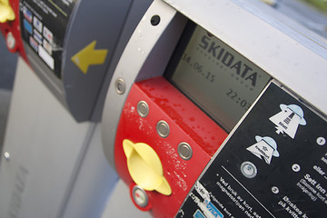 Image showing Toll Machine