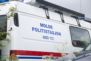 Image showing Norwegian Police Vehicle